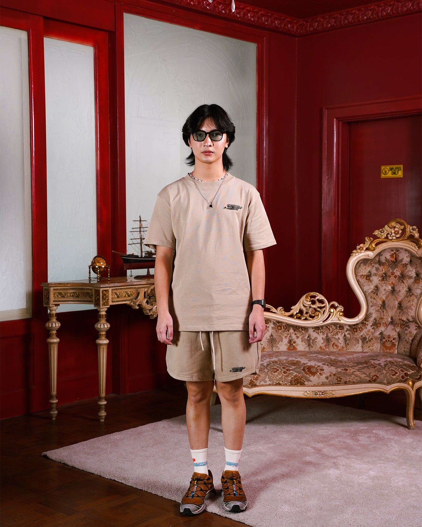 Gravity Core Shorts in Khaki