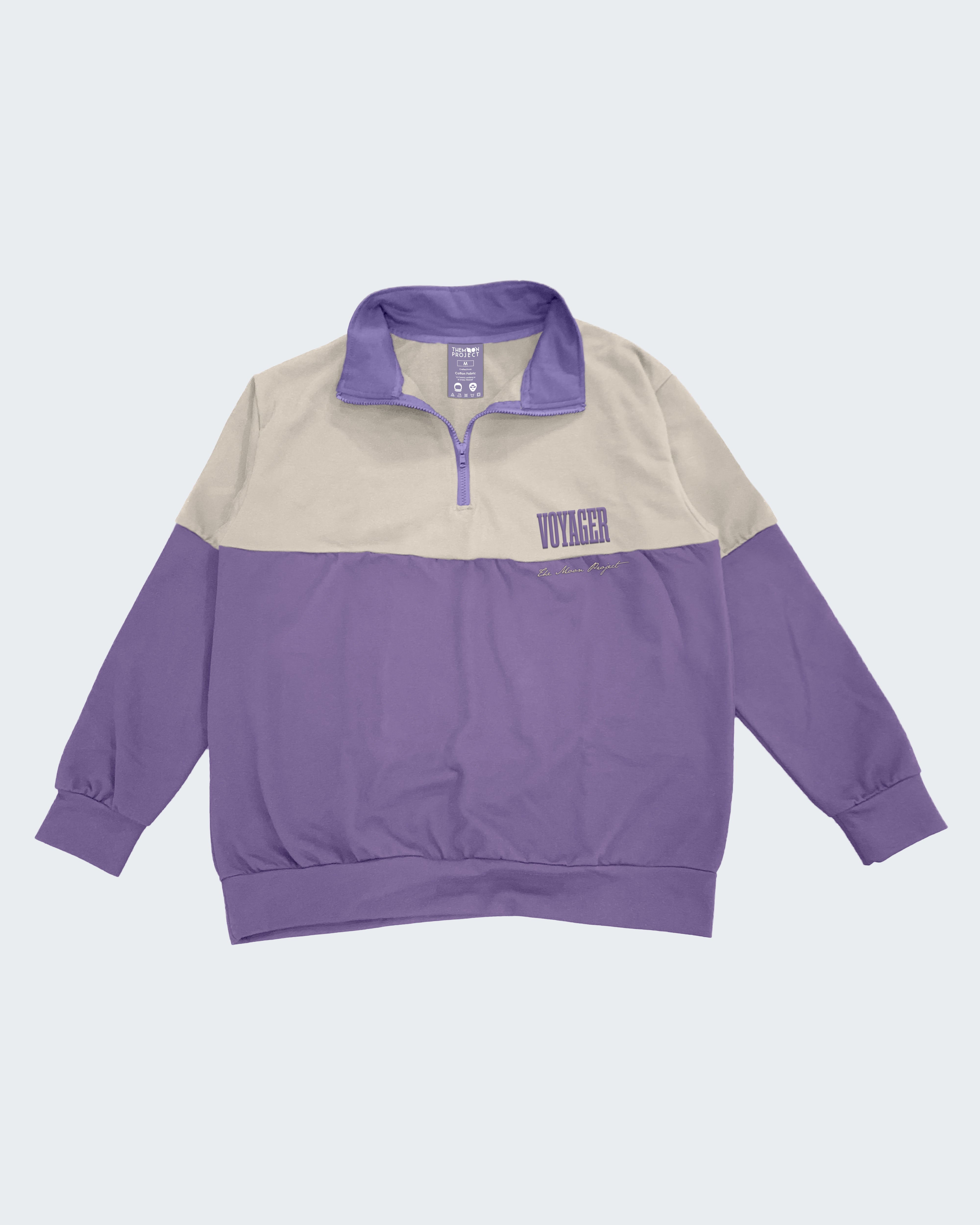 Voyager: Research Sector Half-Zip in Lavender