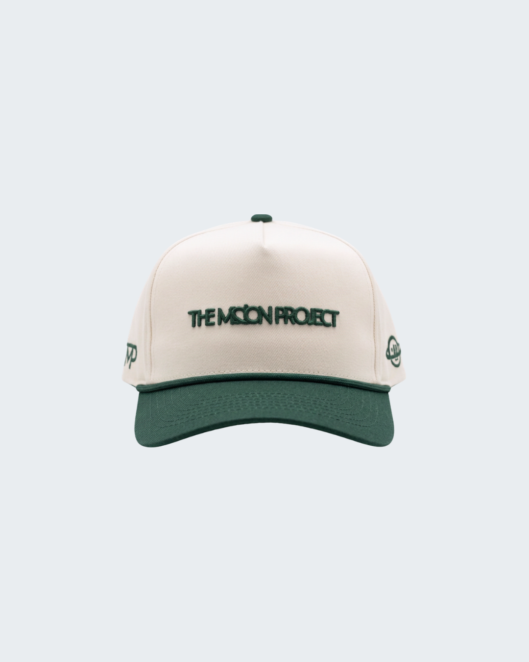 In Your Own Space Baseball Cap in Cream/Green