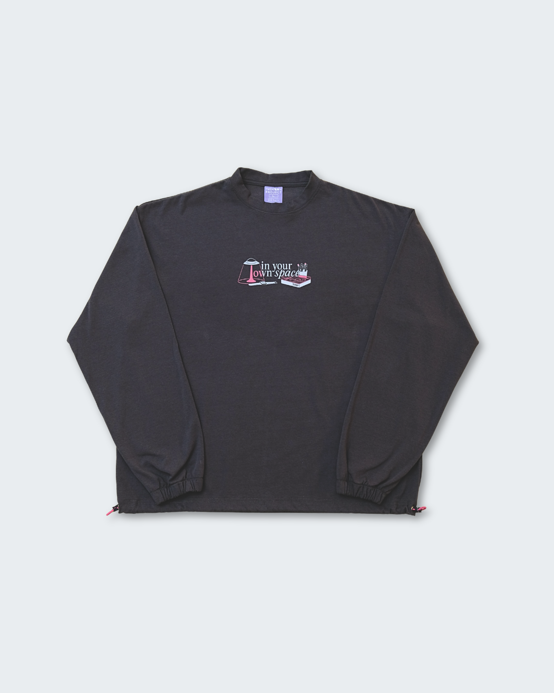 In Your Own Space Sweater in Void Black