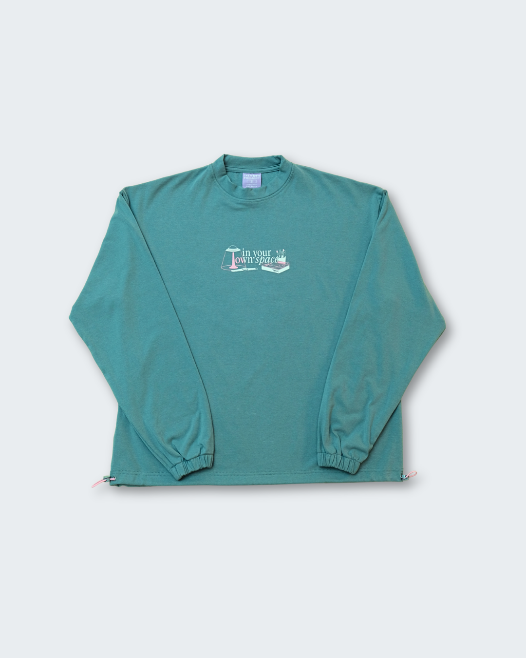 In Your Own Space Sweater in Space Blue