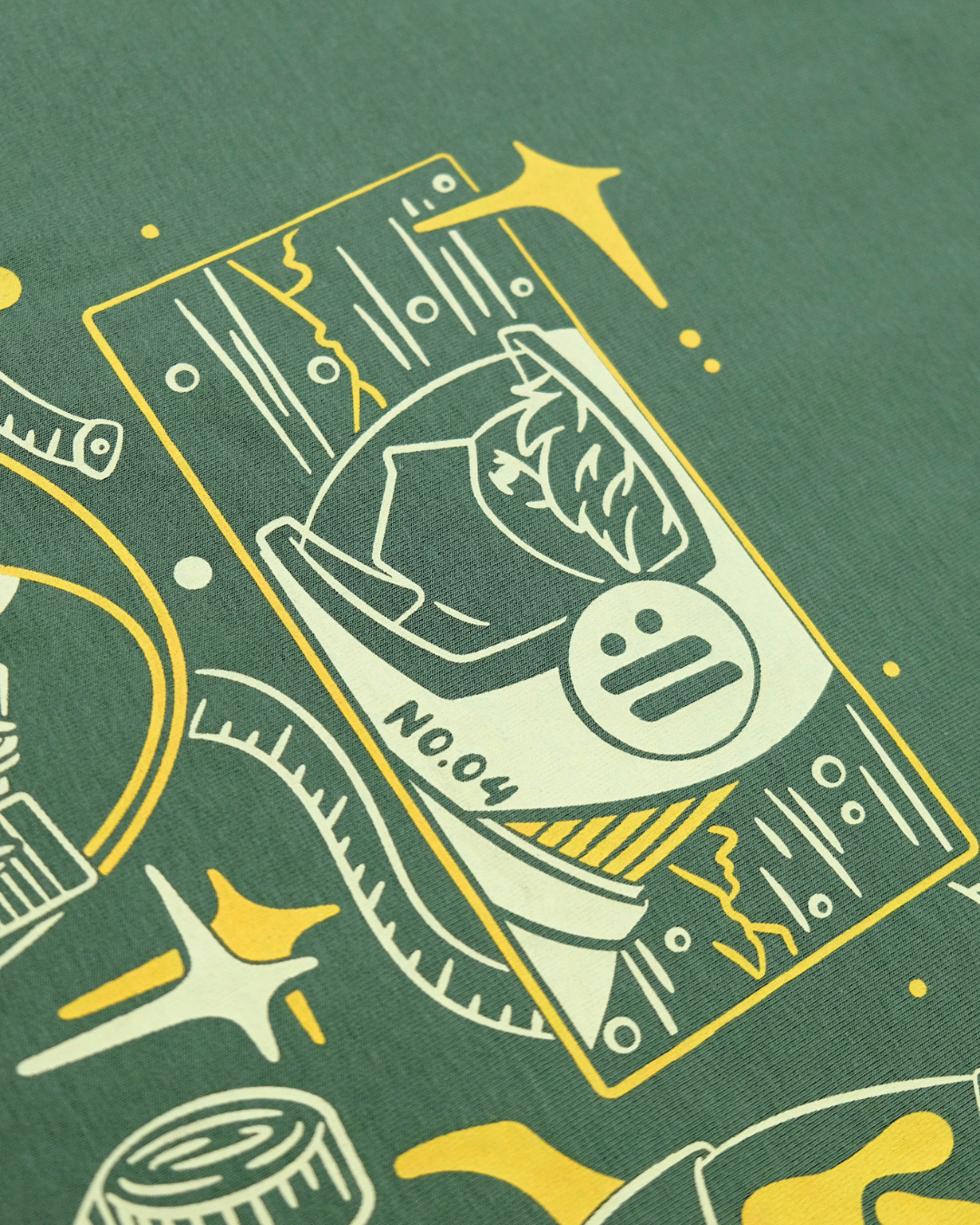 In Your Own Space Sweater in Orbit Green