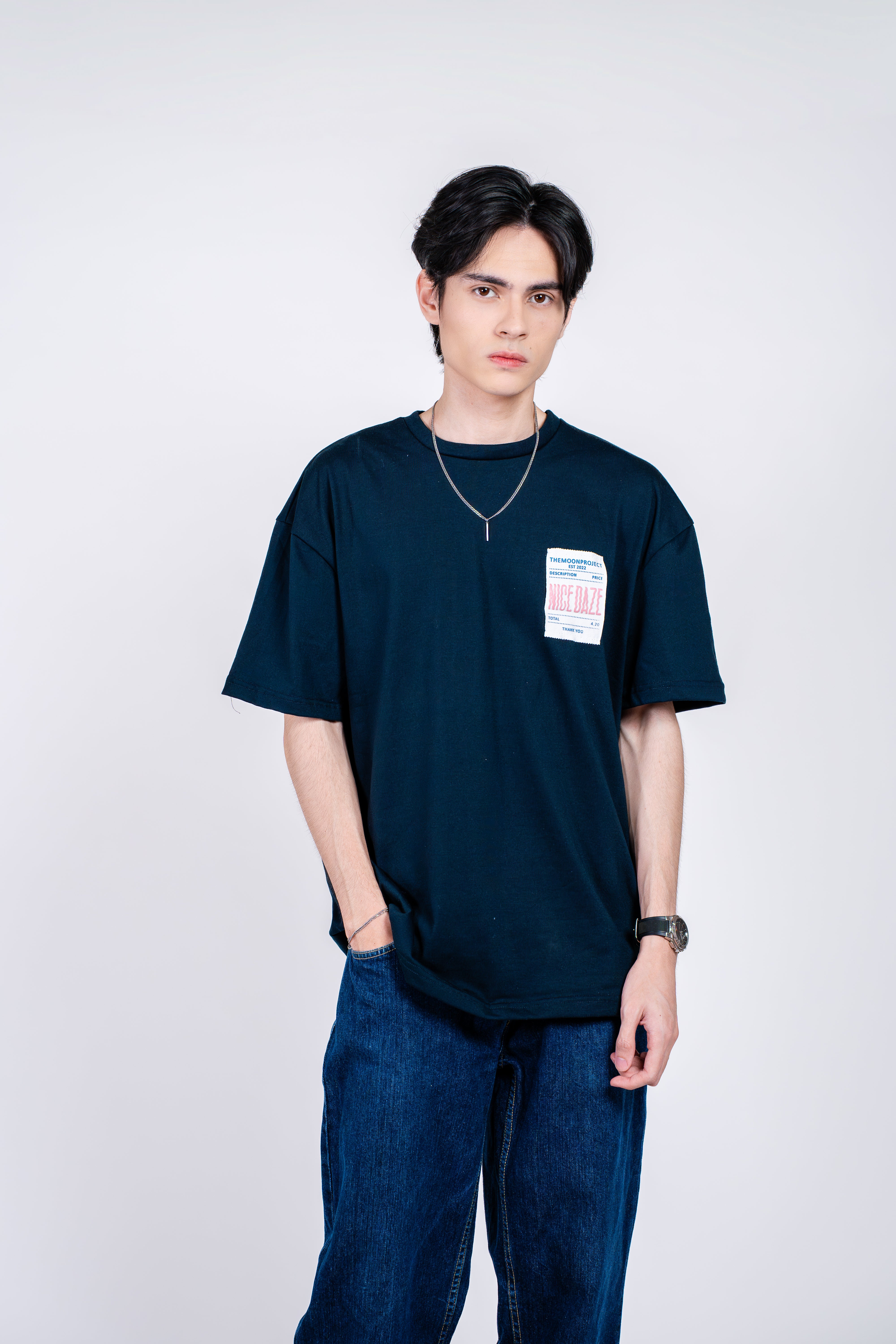 Nice Daze Boxy in Slate Blue