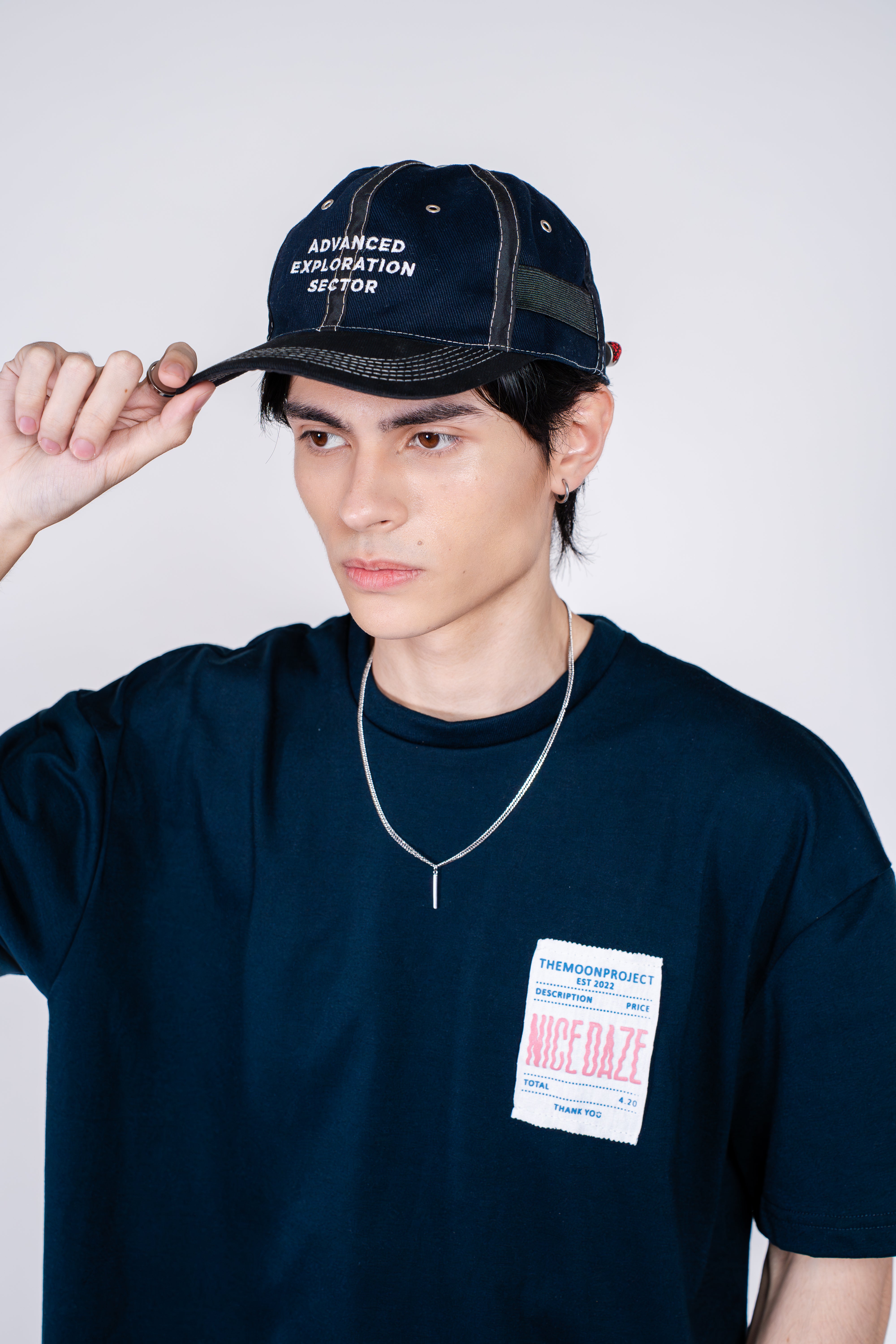 Exploration Sector Cargo Cap in Slate Blue