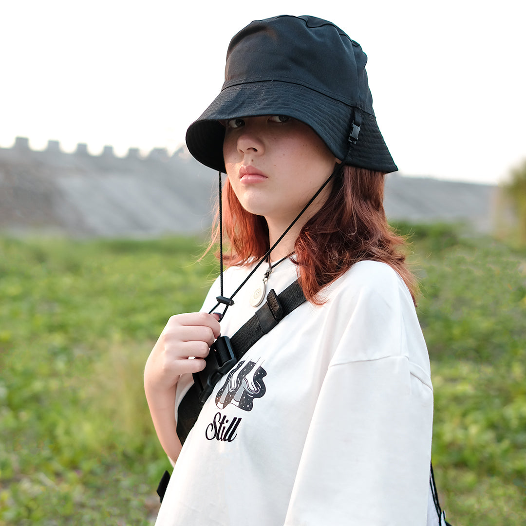 Sun and Moon Reversible Bucket Hat