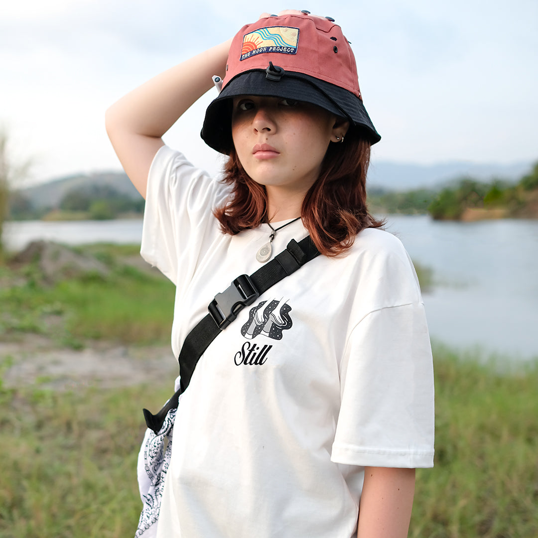 Sun and Moon Reversible Bucket Hat