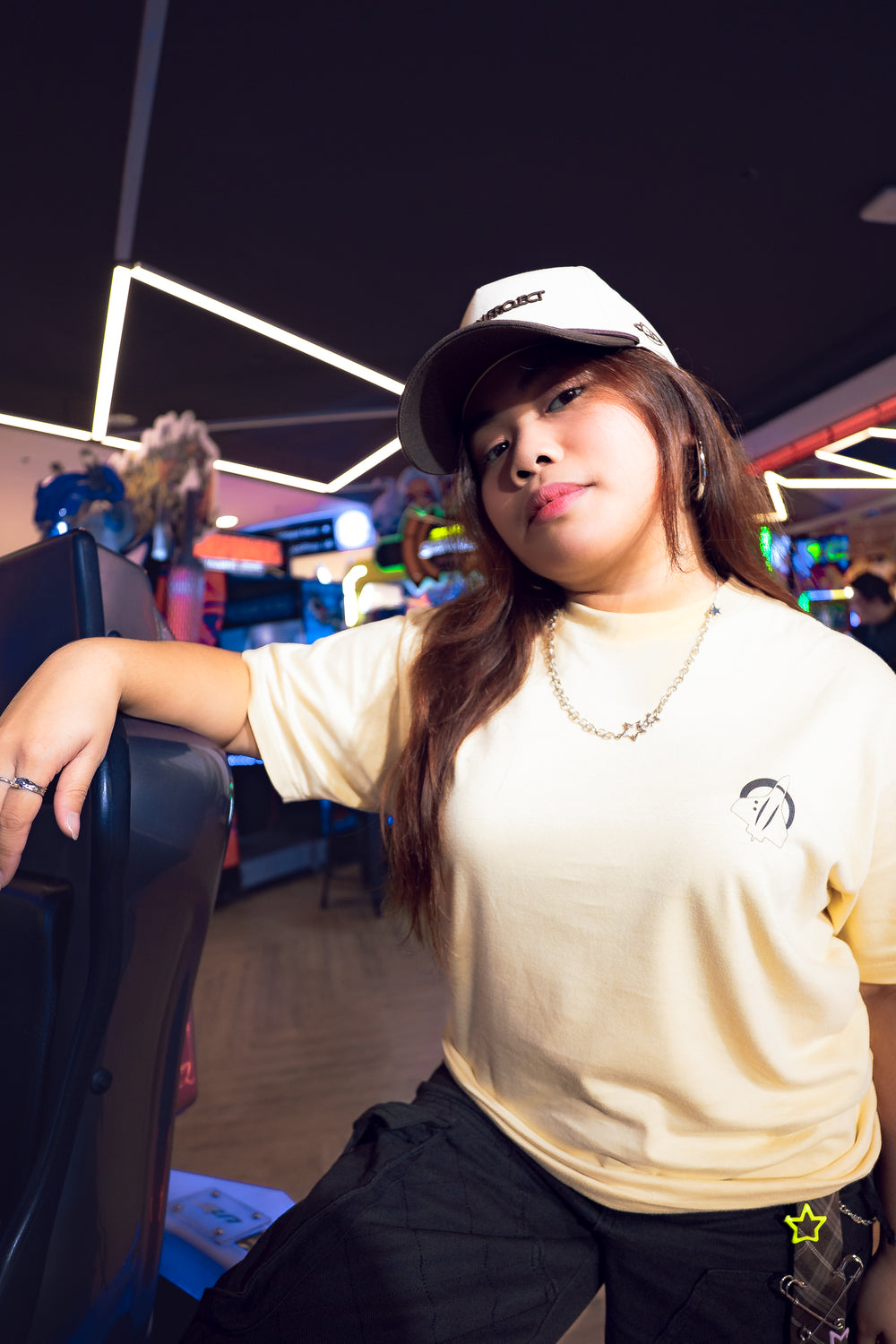 ASTRO 8-bit Tee in Bone White