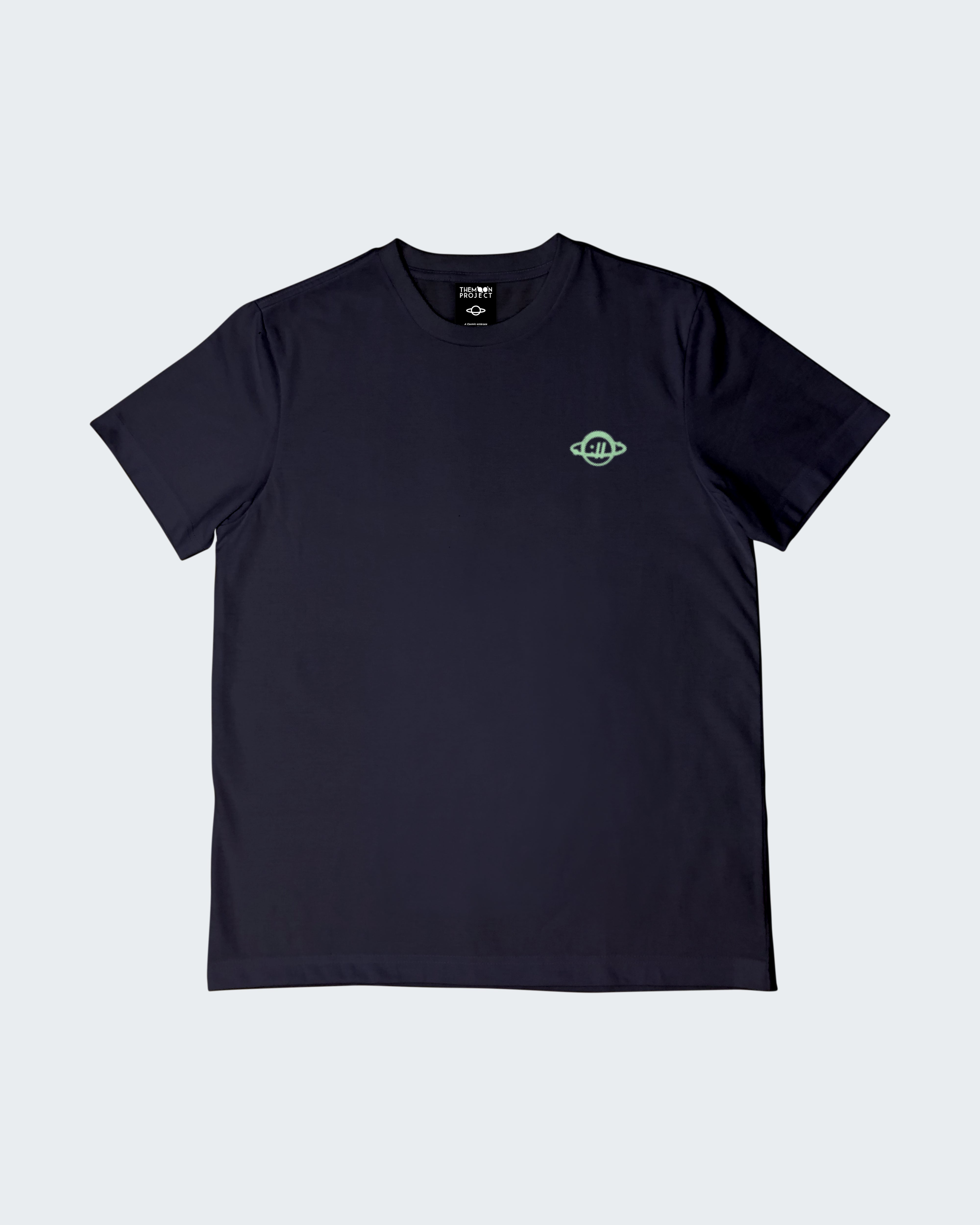 SPACEMAN 8-bit Tee in Moonlit Navy