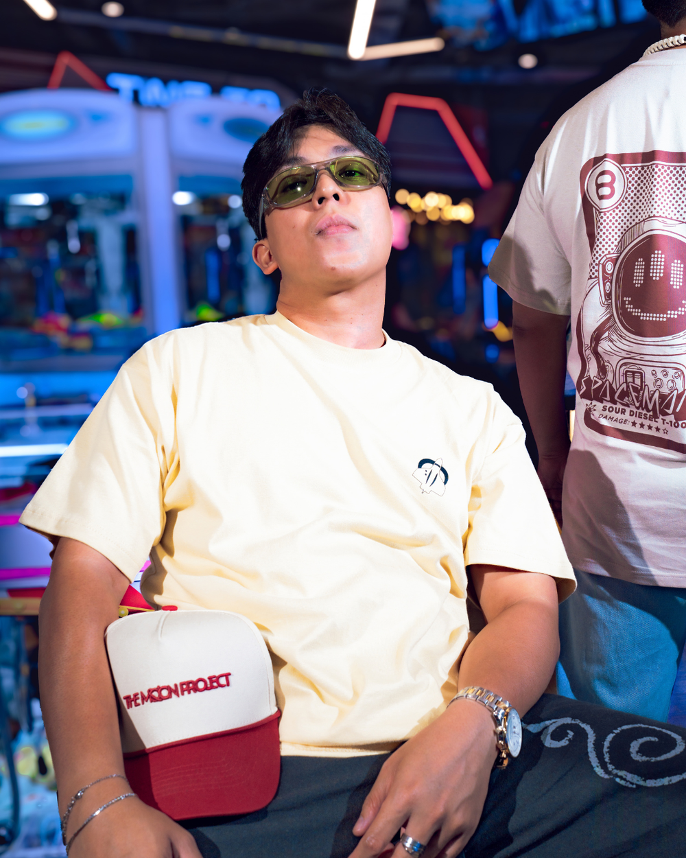 ASTRO 8-bit Tee in Bone White