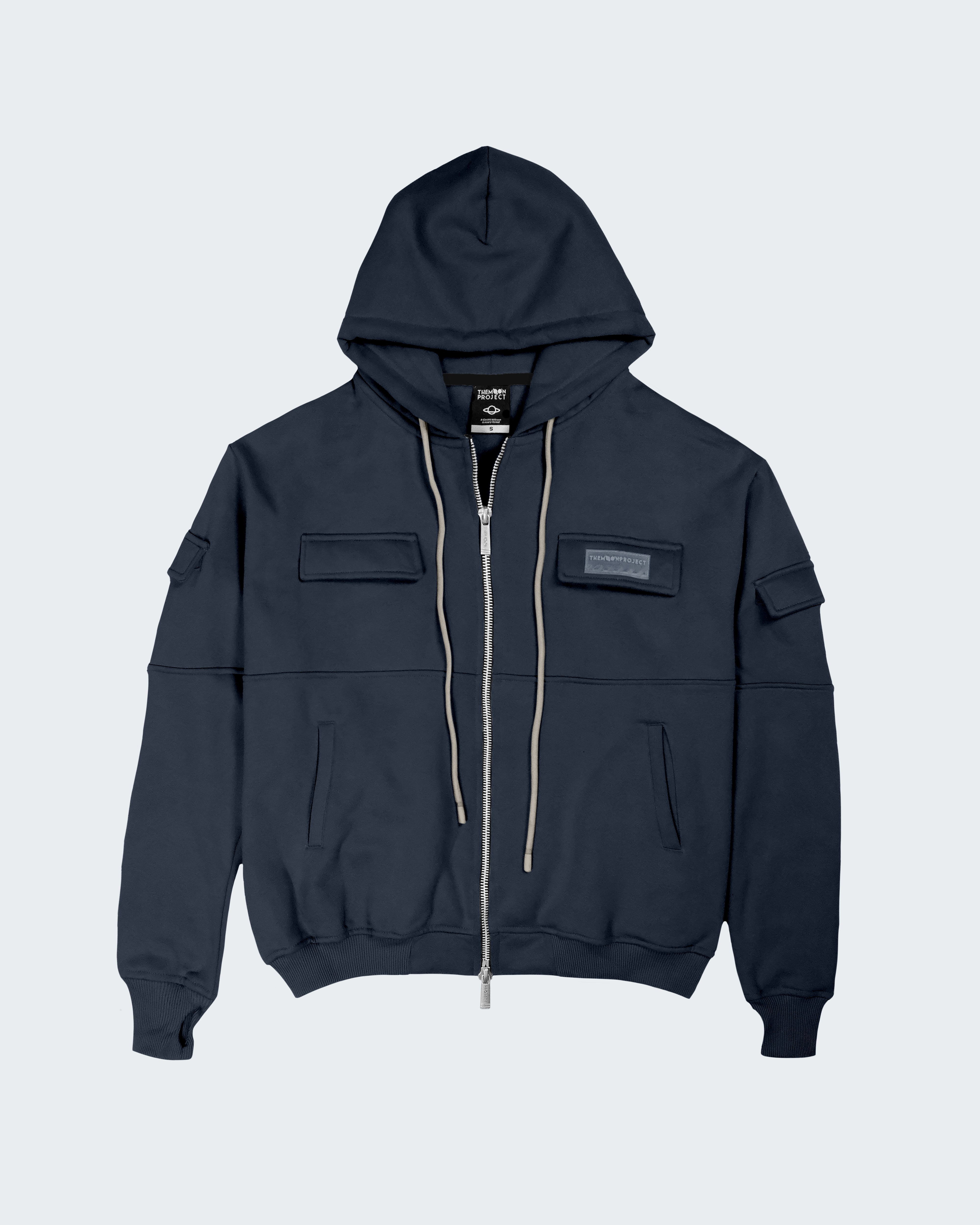 Gravity Core Hoodie in Ash Blue