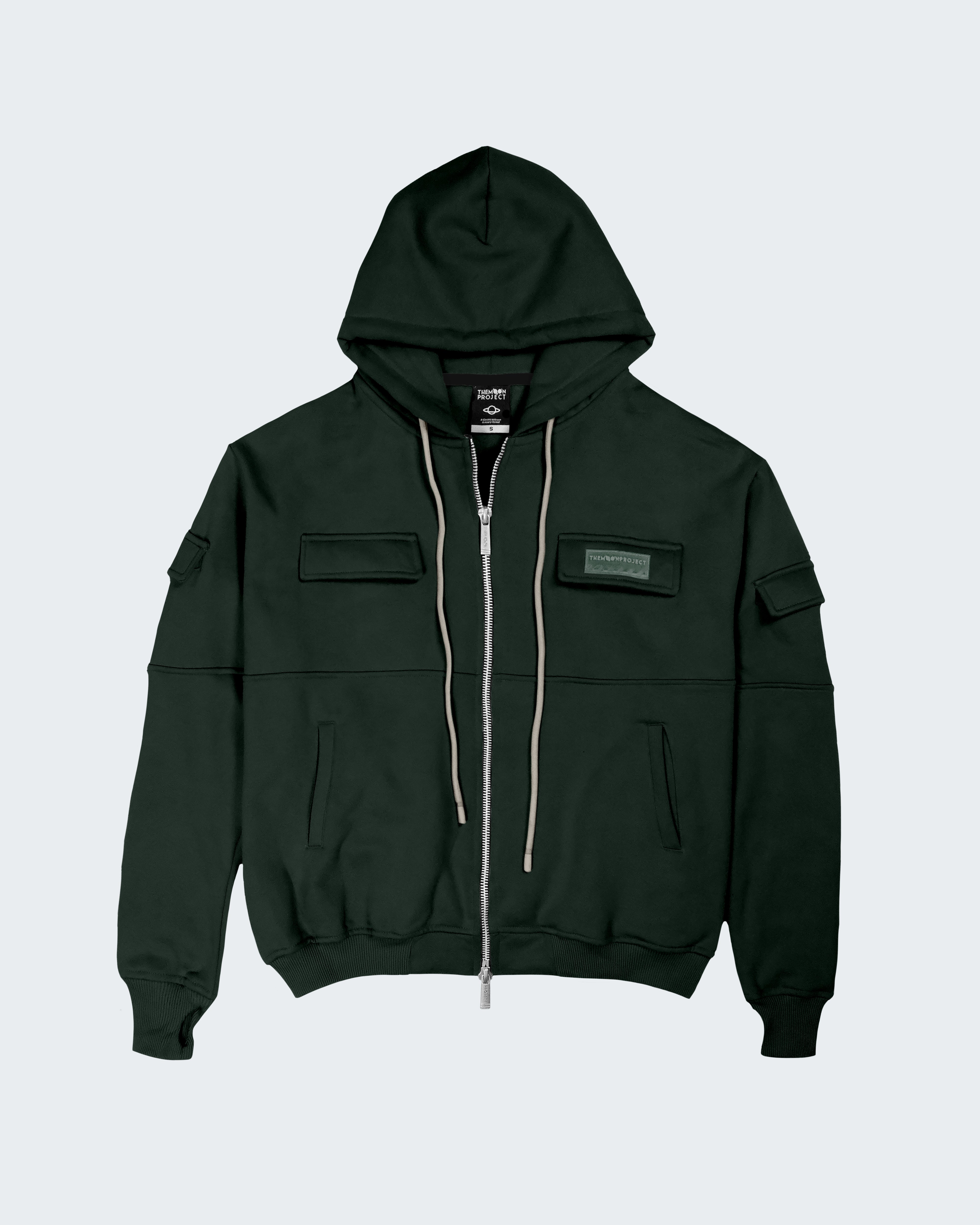 Gravity Core Hoodie in Moss Green