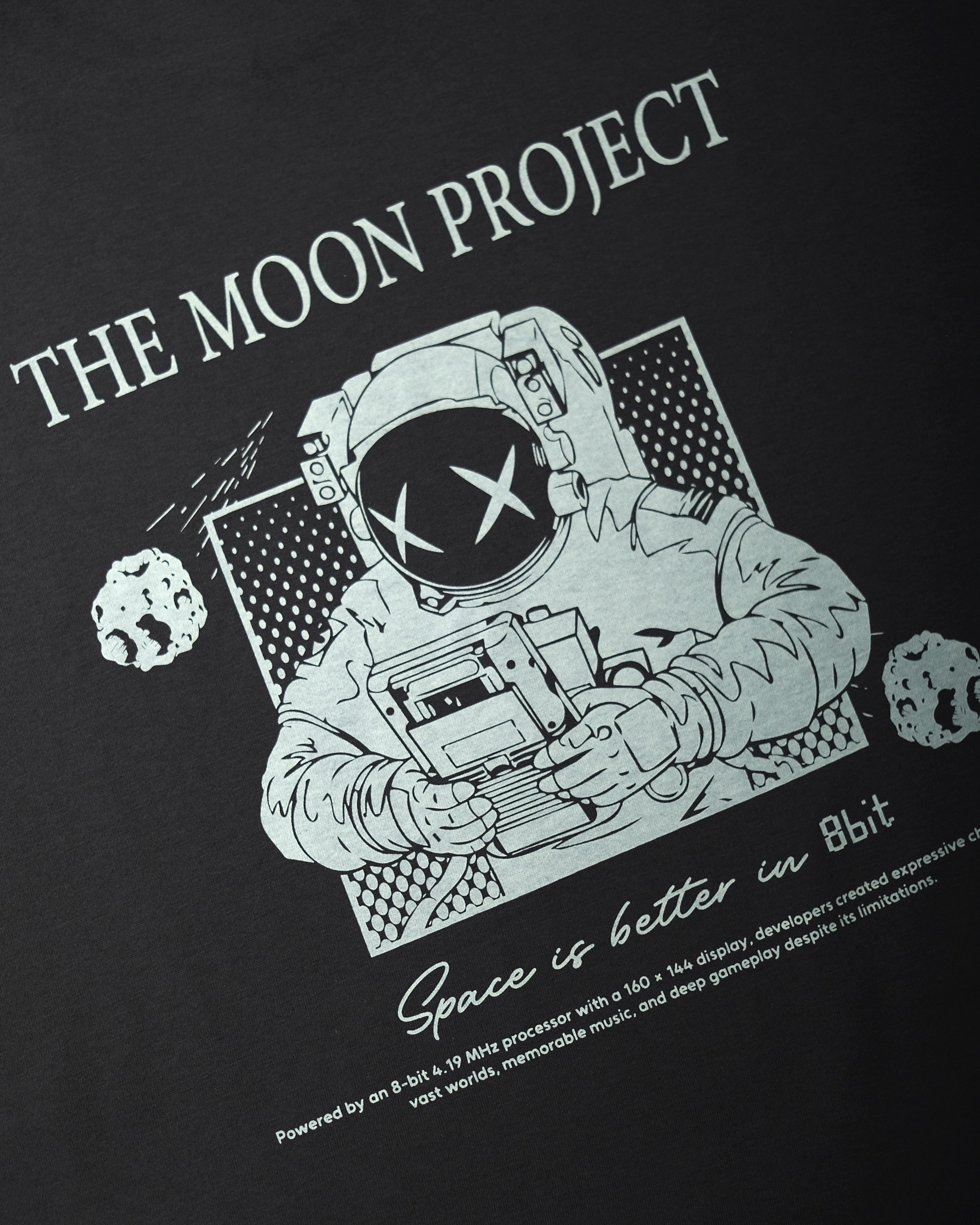 ASTRO 8-bit Tee in Space Black