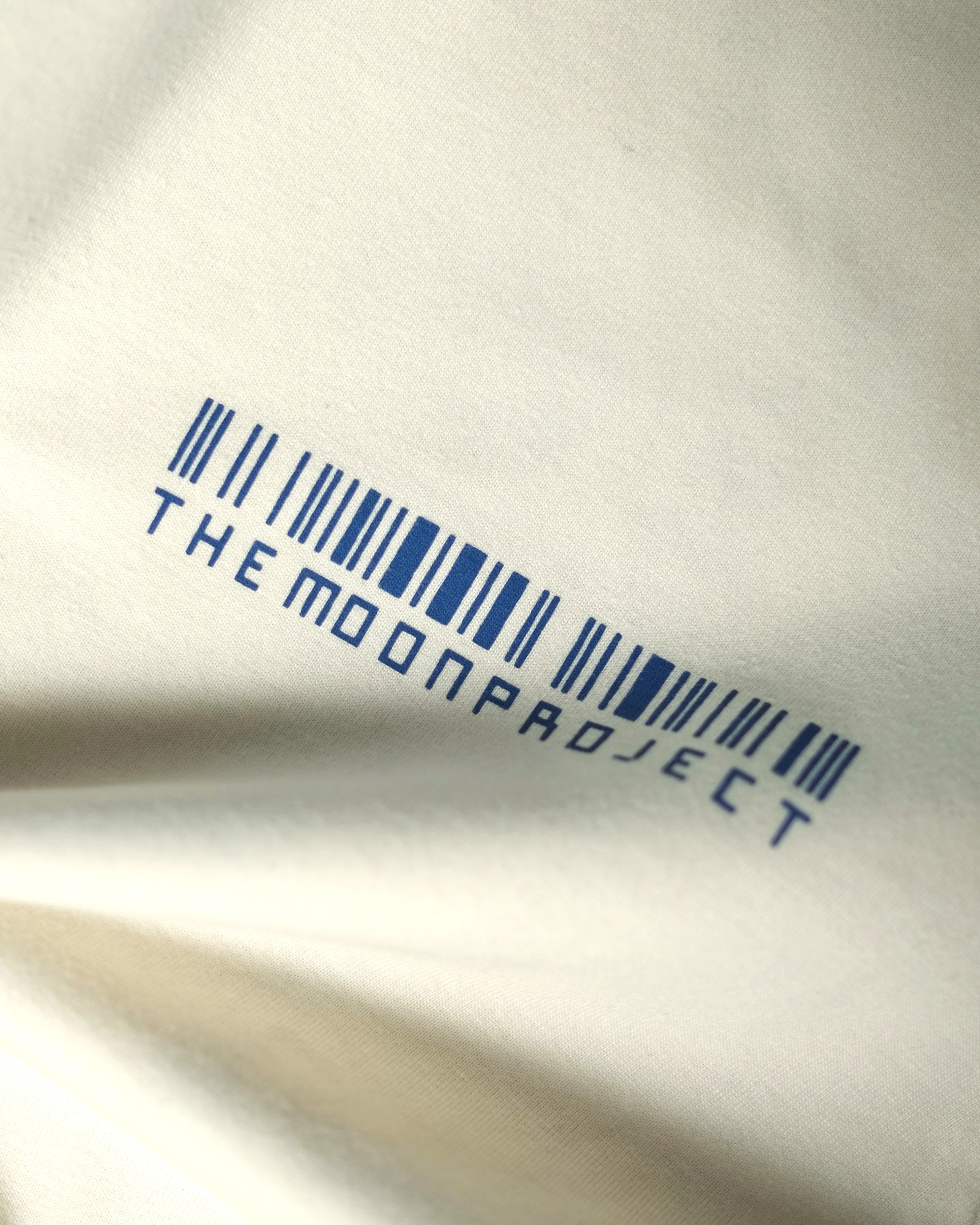I LEFT EARTH 8-bit Tee in Off White