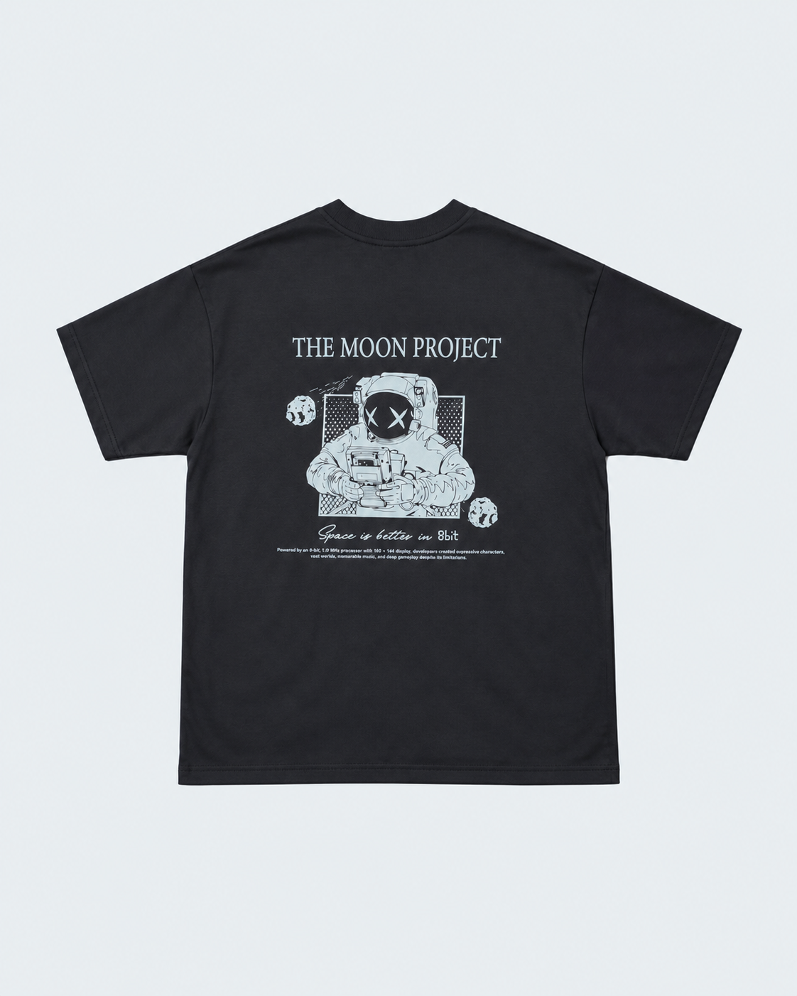 ASTRO 8-bit Tee in Space Black