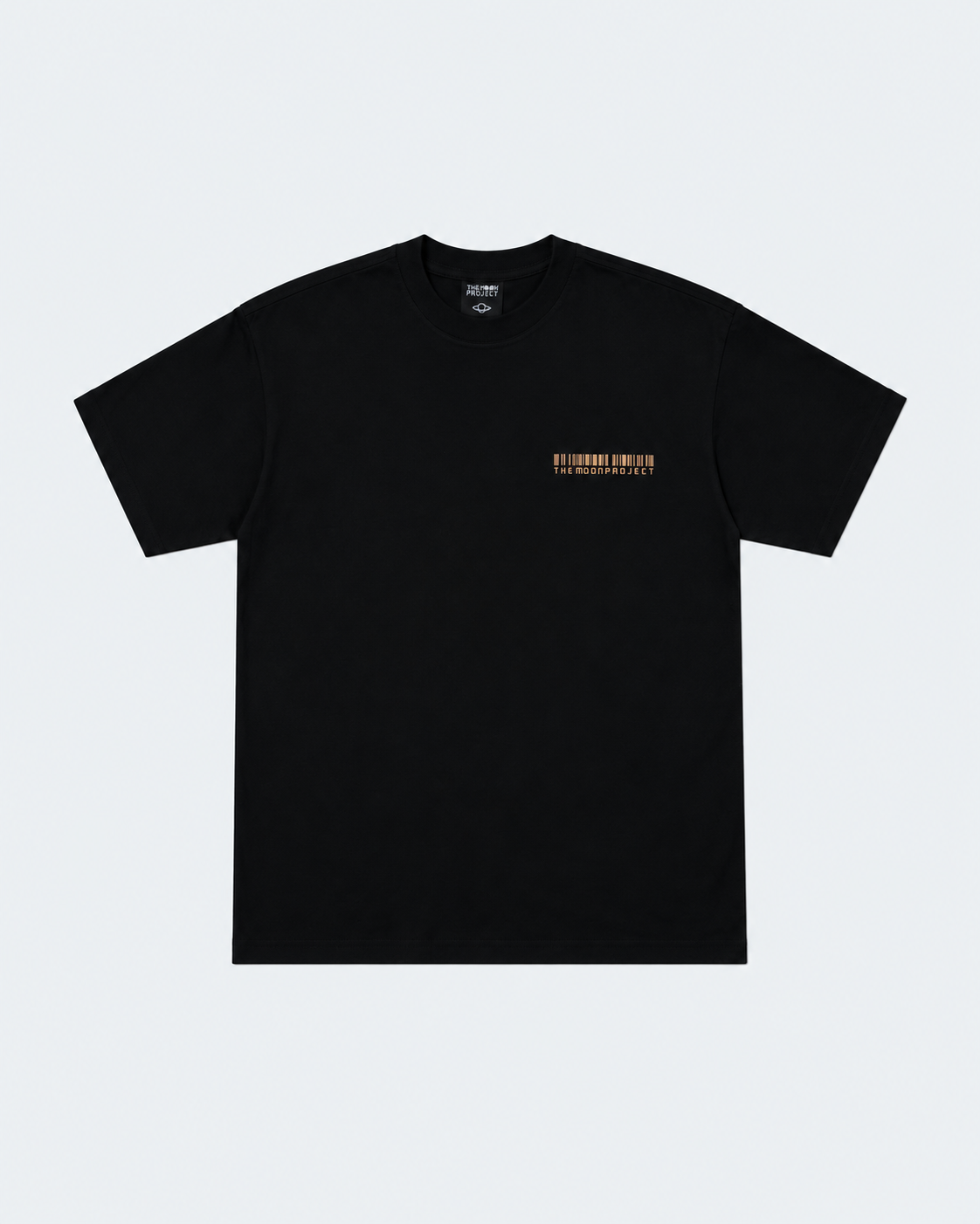 I LEFT EARTH 8-bit Tee in Deep Black