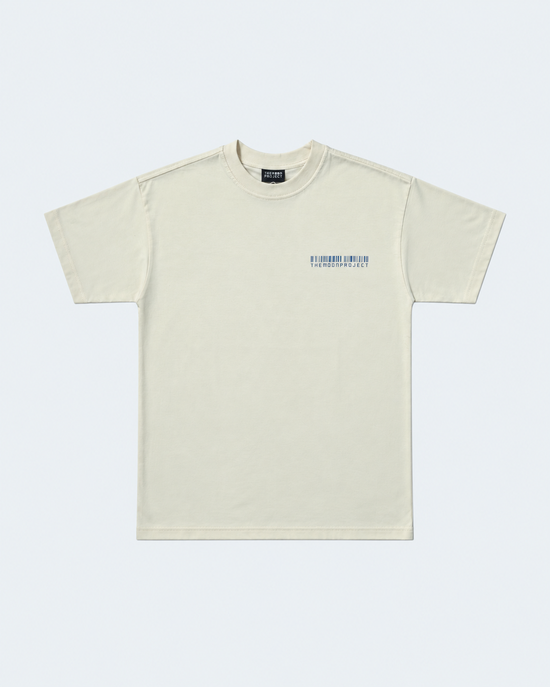 I LEFT EARTH 8-bit Tee in Off White