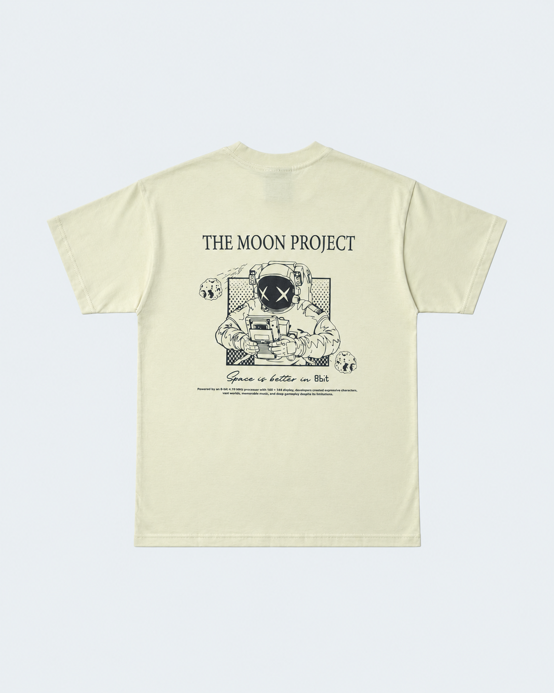 ASTRO 8-bit Tee in Bone White