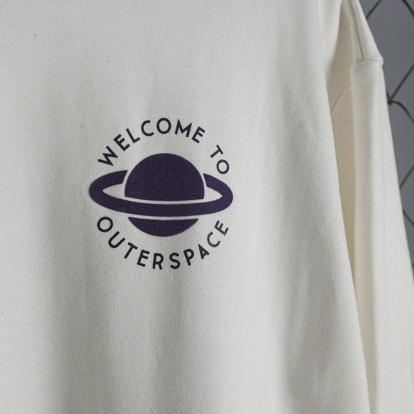 Exploration Division in "Interstellar" Off White Sweater